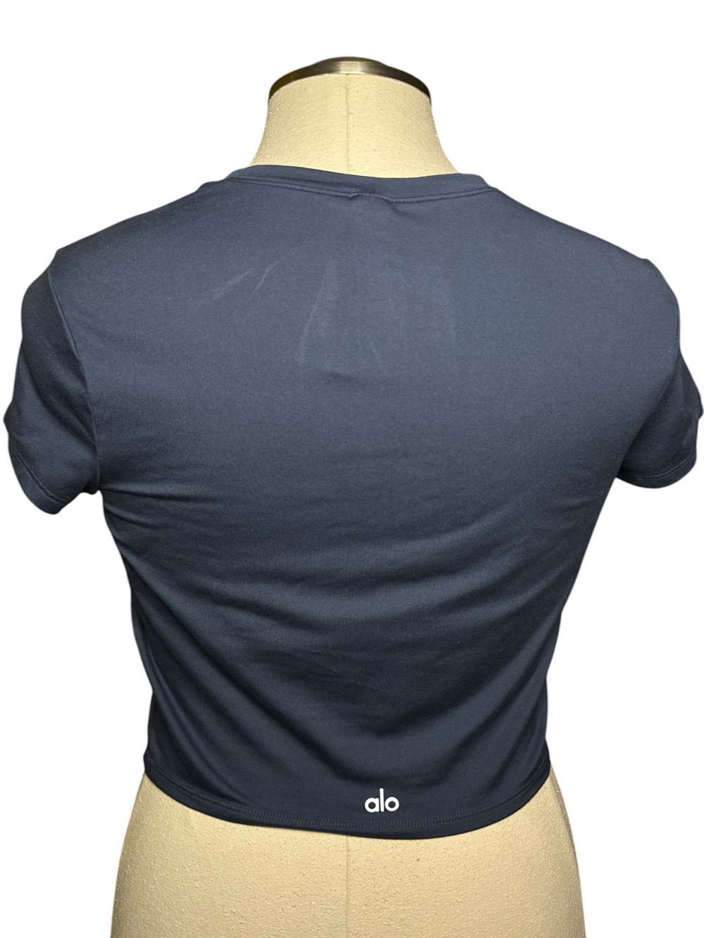Alo Alosoft Crop Finesse Short Sleeve - Picture 11 of 11